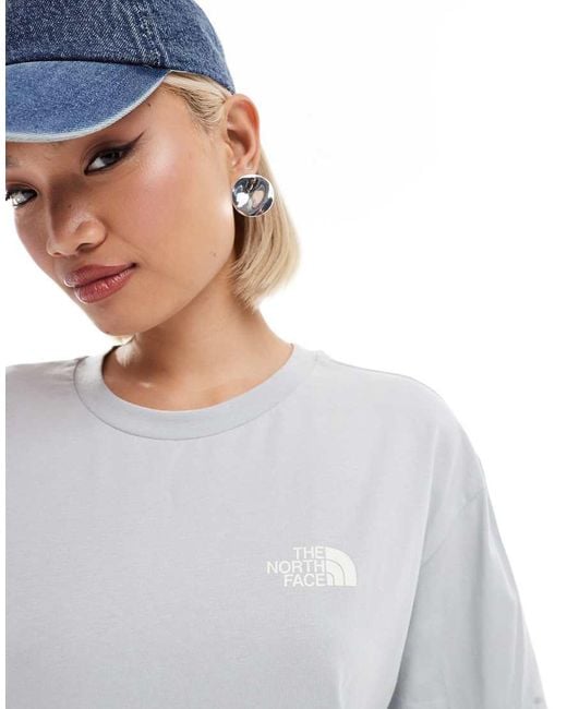 The North Face White Mountain Sketch Backprint Oversized T-Shirt