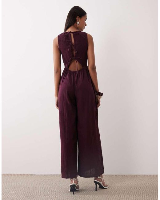 Nobody's Child Red Ruth Jumpsuit