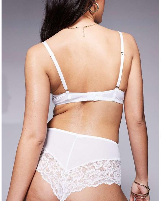 Ann Summers White Sexy Lace Short
