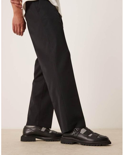 ASOS Black Mary Janes for men