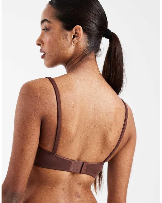 ASOS White Moulded Multiway Underwired Bra