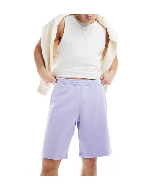 Adidas Originals White Essentials Shorts for men