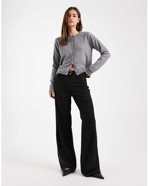 Collusion White Low Rise Pants