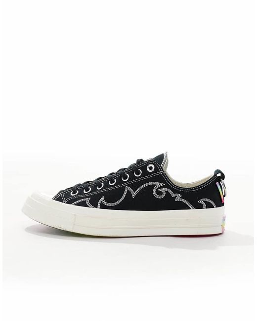 Converse Black Chuck 70 Ox Trainers