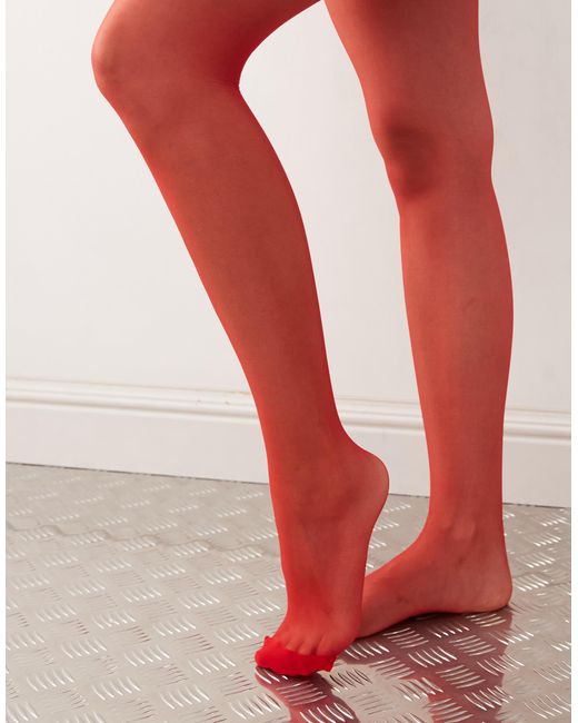 Reclaimed (vintage) Red – strumpfhose