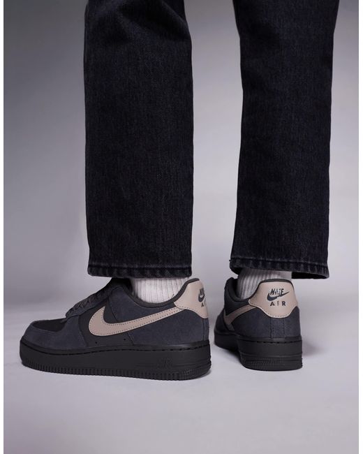 Nike Black – air force 1 – sneaker