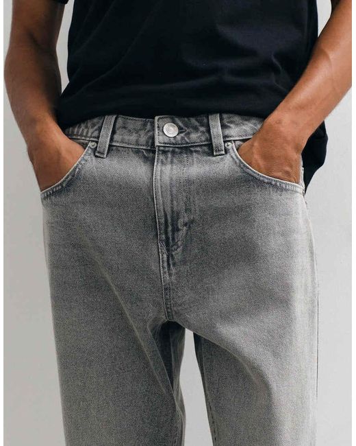 New Look Blue Straight Fit Jeans for men