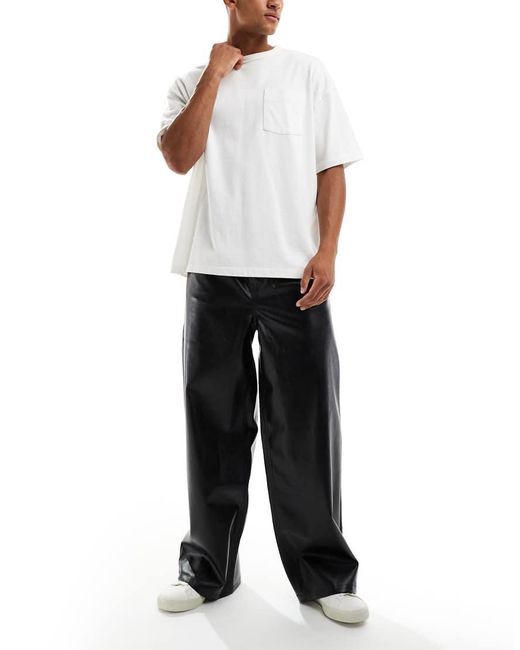 ASOS White Super baggy Pants for men