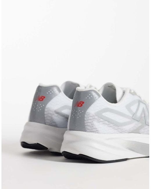 New Balance White Flite-r Running Trainers