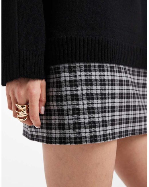 ASOS Black Knit Sweater Dress