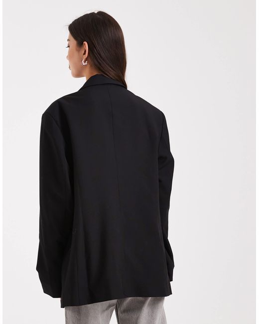 ASOS Black Tailored Oversized Blazer