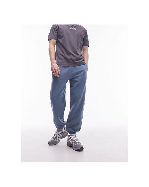 Topman – oversize-jogginghose in Blue für Herren