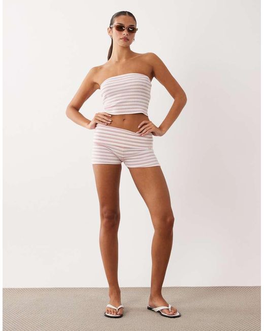 BO+TEE Brown Bo+tee Bandeau Top