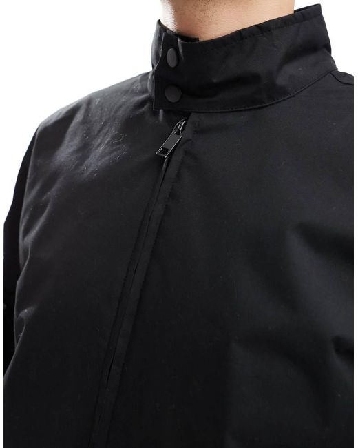 Brave Soul Black Harrington Jacket for men