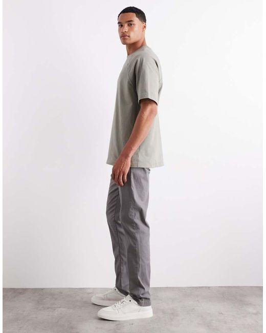 ASOS Natural Slim Chinos for men