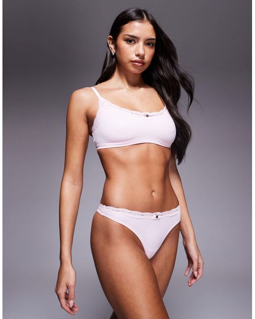 Boux Avenue White Elevated Essentials Soft Bralette