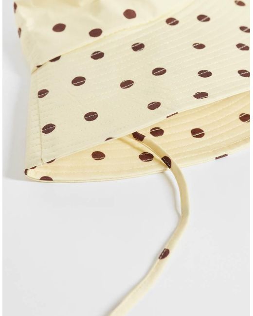 Pieces Natural Polka Dot Sun Hat