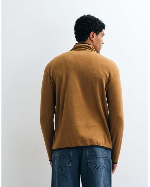 Regatta Brown Frankie Half Zip Fleece for men