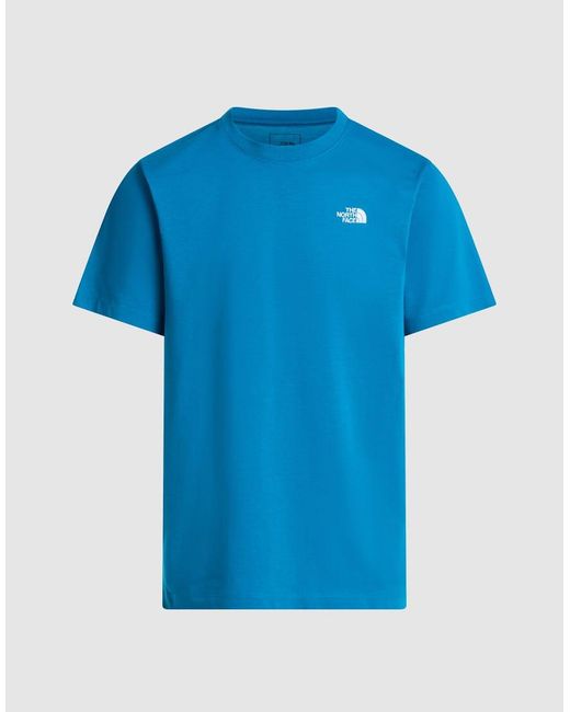 The North Face Blue M Evolution Simple Dome Regular Short Sl for men