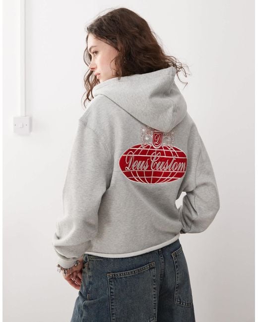 Deus Ex Machina Gray Thunder Hoodie