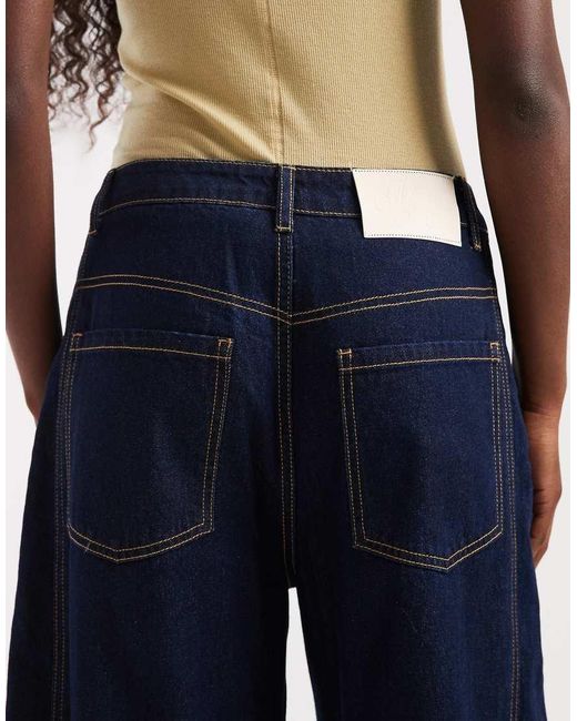 Muse Assembly Blue Liane Barrel Jeans