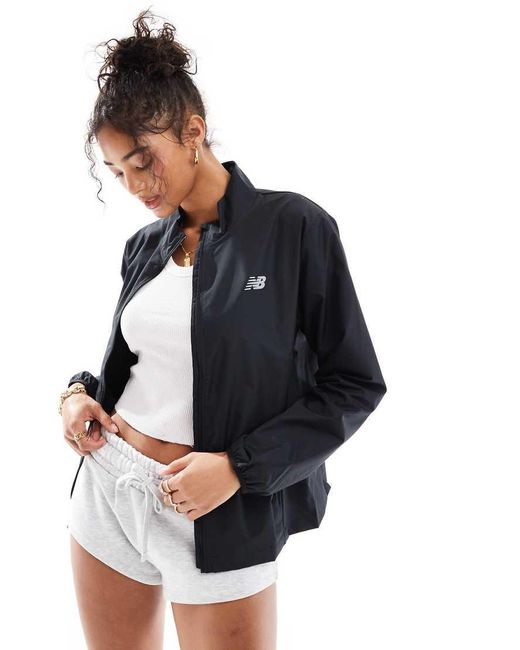 New Balance Blue Sport Essentials Jacket
