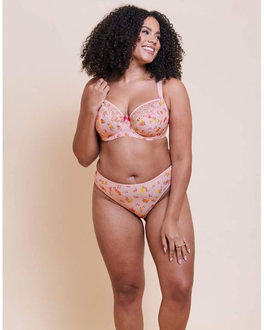 Curvy Kate Pink Spellbound Brazilian Brief