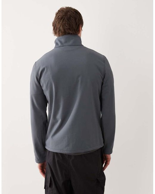Regatta Gray Stretch Cera V Softshell Jacket for men