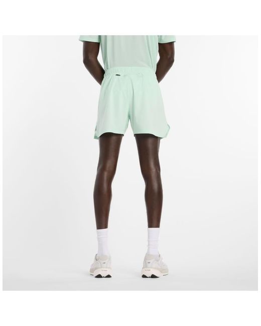 New Balance Green Rc Short 5" for men