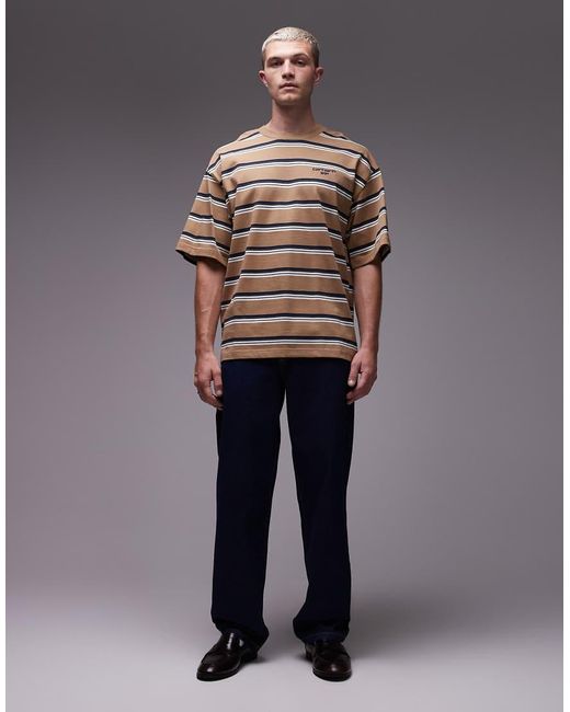 Carhartt Gray Holm T-shirt for men