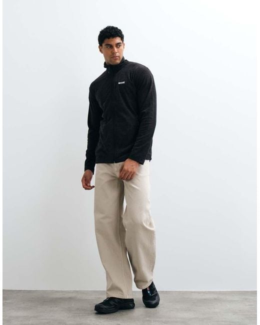 Regatta Blue Harrow Full Zip Fleece for men