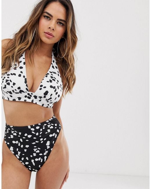 asos dalmatian bikini