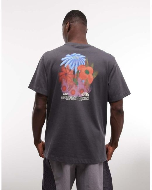 The North Face Blue 1966 Flora Backprint Relaxed T-shirt for men