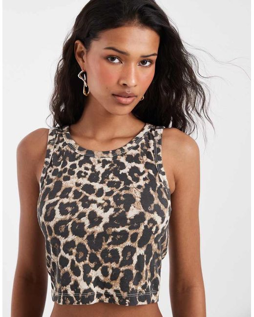 JJXX Black Fallon Ribbed Cropped Vest Two Pack