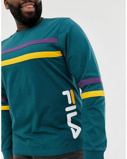 fila long sleeve t shirt mens
