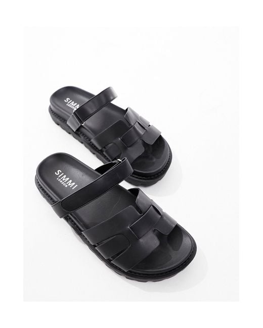 SIMMI Black Simmi london – adelle – sandalen