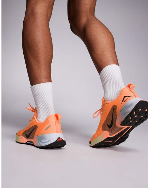 Nike Orange Juniper Trail 3 Trainers for men