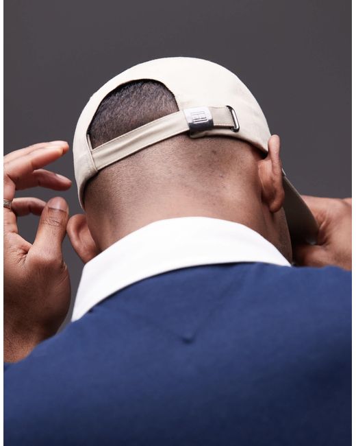 Tommy Hilfiger Blue Linear Logo Cap for men