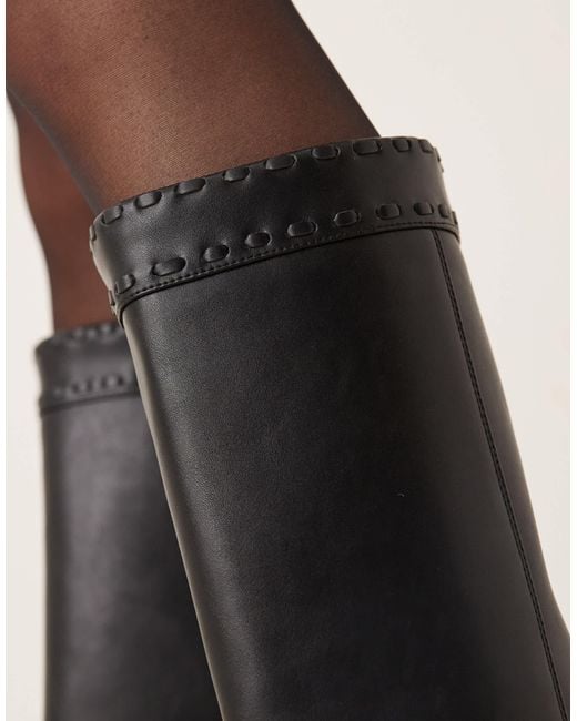 Raid Natural Tierney Foldover Knee Boots