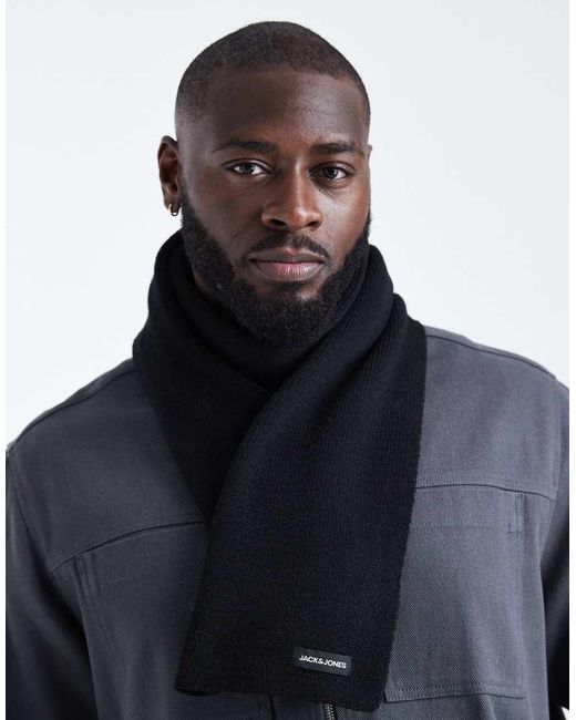 Jack & Jones Blue Scarf for men