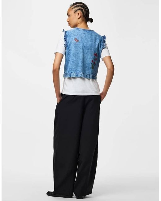 Pieces Blue Top