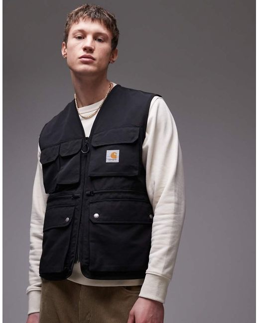 Carhartt Gray Irwin Vest for men