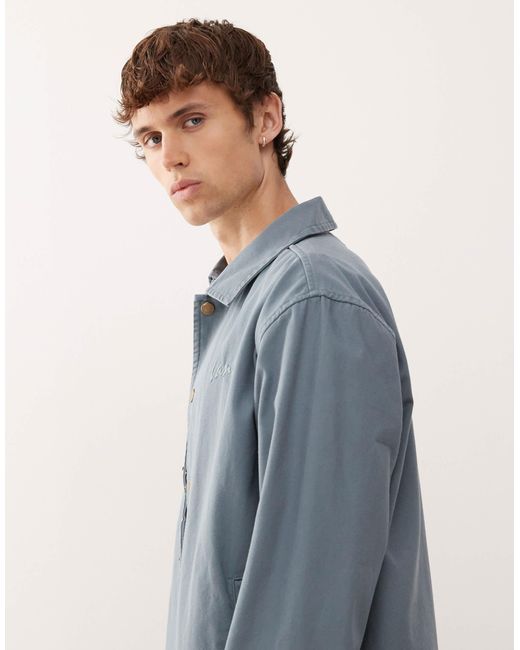Vans – torrey – trainerjacke aus canvas in Blue für Herren