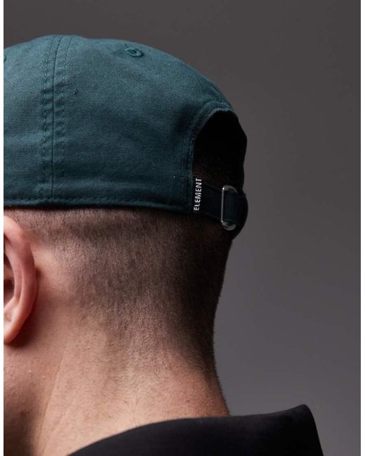 Element Black Lowcase Dad Cap for men