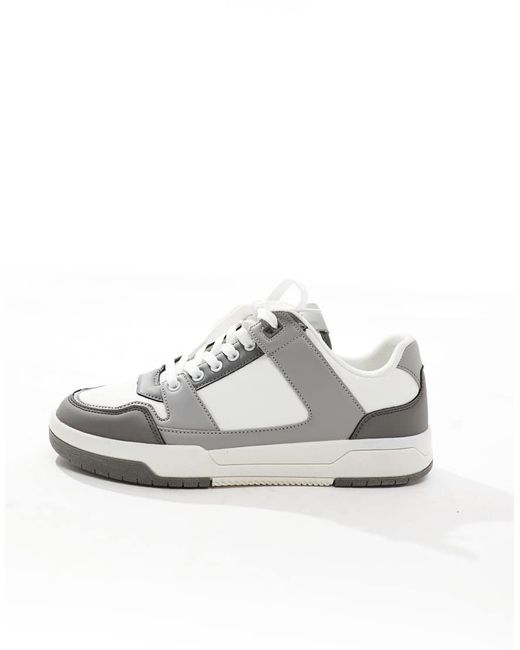 Sneakers Stringate Grigie di ASOS in White da Uomo