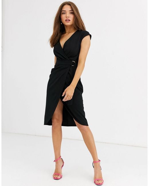 Lipsy black hotsell midi dress
