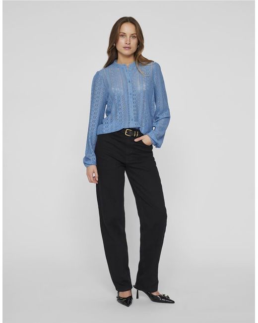 Camisa Azul Maravilloso De Vila de color Blue