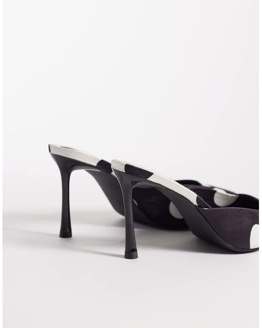 Raid Multicolor Floralio Heeled Mules