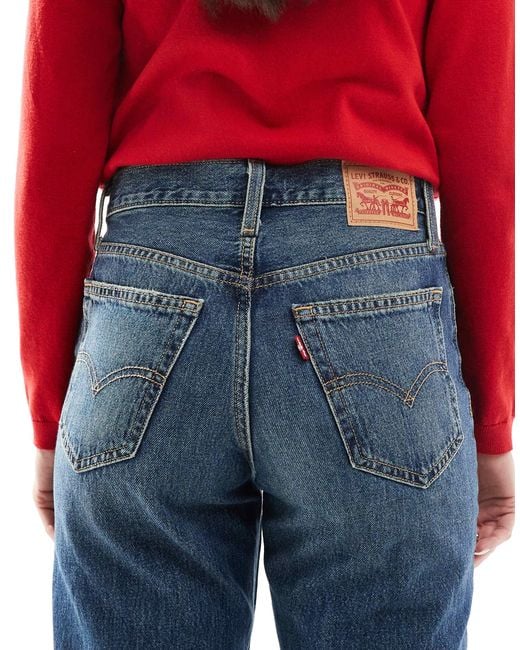Levi's Blue '94 baggy Bootleg Denim Jeans