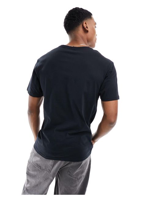 Csc - t-shirt basique avec logo Columbia pour homme en coloris Black